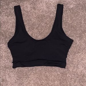 Black balance sports bra